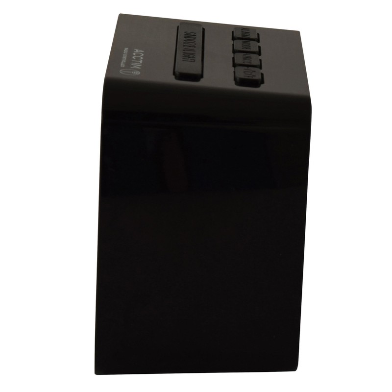 Acctim 71893 Cole Radio Controlled Alarm Clock in Black