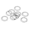 sourcing map 10Pcs Internal Tooth Washers, 3/8-Inch Stainless Steel Internal