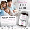 Folic Acid 400 mcg - 450 Vegan Tablets - 15