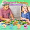 SnapGlowz Farm Animal Toys, Animal Figures Alphabet Learning Toys for