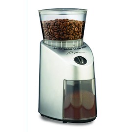 Capresso 560Infinity Conical Burr Grinder, Brushed Silver, 8.5-Ounce