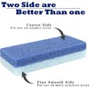 4 Pack Foot Pumice Stone, Double Sided Pumice Stone for