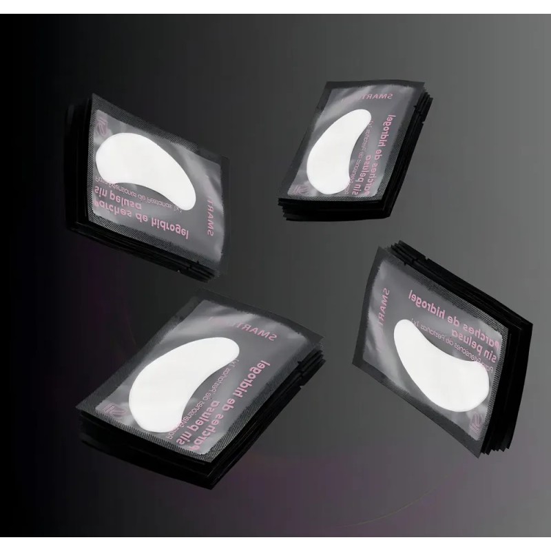 Parches De Hidrogel Para Pestañas 50 Pares Premium Smartlash Color