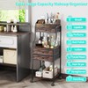 HapiRm Floor Makeup Organizer Storage - Vanity Skincare Make Up