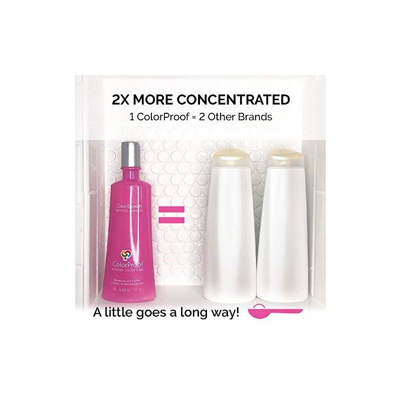 ColorProof Color Care Authority CrazySmooth Anti-Frizz Conditioner, 2 fl. Oz.