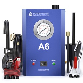 KOLSOL Automotive Smoke Leak Detector with Pressure Gauge, Smoke Machine Built-in Air Pump, DC12V Car Smoke Detector Test Leak in Vehicle Pipe Systems for Cars, Motorcycles, Snowmobiles, ATV, Boats