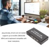 DisplayPort KVM Switch 2 Ports 4K 60Hz Dual Mode Aluminum