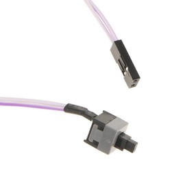 zalati Insert power cord ATX Computer Switch Cable PC Enclosure Power Button Cable