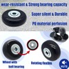 45mm Set of 4 Luggage Suitcase Replacement Wheels for Trolley