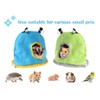 Kellegour Pack of 2 Parrot Nest Plush Hammock, Winter Warm