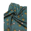 Shanlin - Bandanas unisex de algodón floral, 22 x 22
