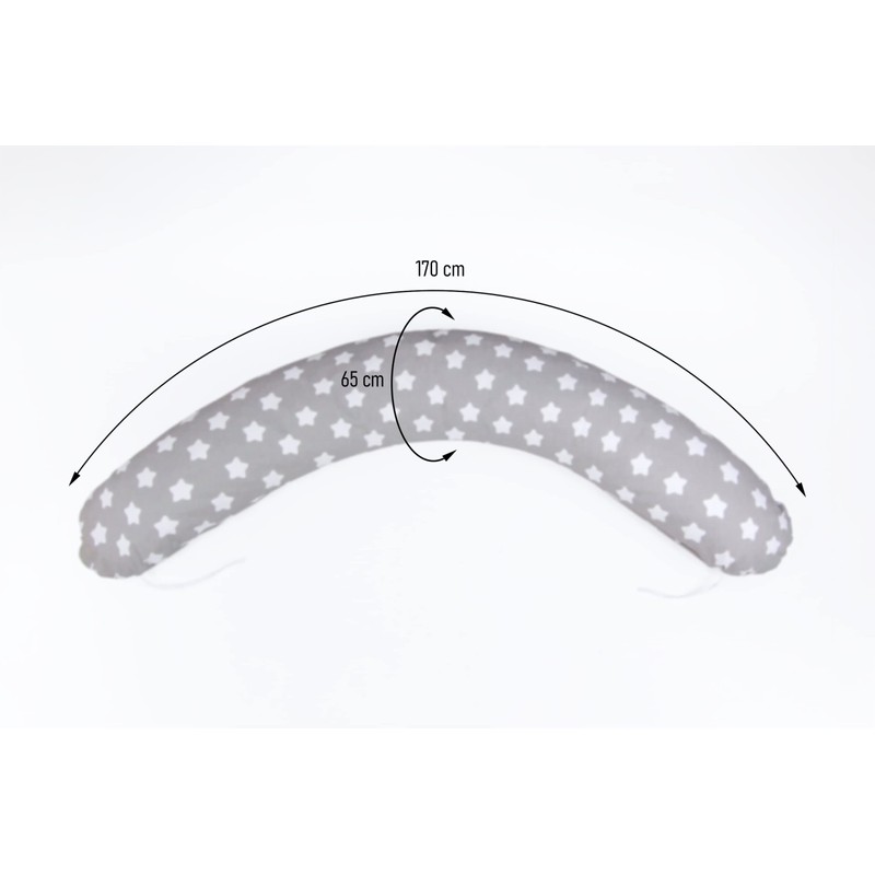 LOOLAY 100% Minky 170 & 190 cm Side Sleeper Pillow
