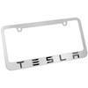 Silver License Plate Frame