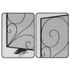 Fire Beauty Single Panel Fireplace Screen Handcrafted Solid Wrought Iron