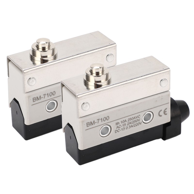 2 Pcs Micro Limit Switch 600OF 100RF 2PT 0.8OT 0.8MD