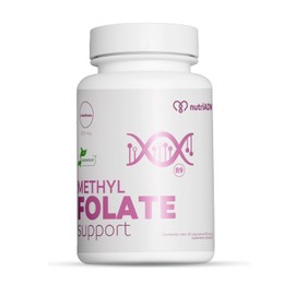 nutriADN  Methyl Folate Support (1000 mcg)  Suplemento de Metilfolato 60 Cpsulas  Fuente de Folato Biodisponible - Claridad Mental y Apoyo al...      