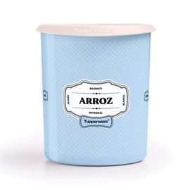 Tupperware Recipiente para Almacenar y Transportar Alimentos Decorado 3.1 L Azul