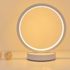Circle Table Lamp Bedside Decorative Lamp Innovative LED Night Light