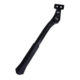 Force 80418 Bicycle Kickstand for Dowel Fixing, Dowel Hole Width 0.7 inches (18 mm), Black, Total Length 13.8 - 15.7 inches (350 - 400 mm)