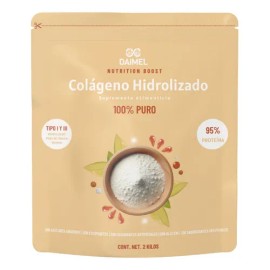 Colgeno Hidrolizado Daimel 2kg Polvo Sabor Neutro Piel Articulaciones                                                                                 