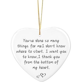 DWUENT Thank You Gift, Friend Gifts, Friendship Gifts, Acrylic Heart Keepsake for Women, "Sometimes Amazing People Forget How Amazing They Are" Appreciation Present for Mentor, Teacher, Colleague