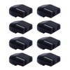 CITKOU 8Pcs Deer Whistles for Car Dual Construction Black