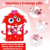 FYSUIMU 45 Pcs Valentine's Day Monster Candy Holder Craft Set
