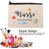 Nurse Survival Kit Bag, 5 Pieces Make Up Bag Cute