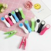 Clothes Pegs,30Pcs Non-Slip Washing Line Pegs,Multicolor Laundry Pegs with Soft