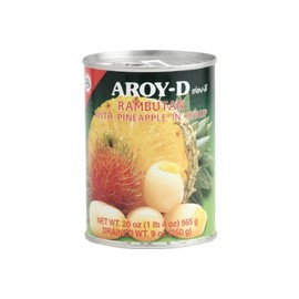 Fruits in Syrup (Rambutan with Pineapple) - 20oz (Pack of 1)