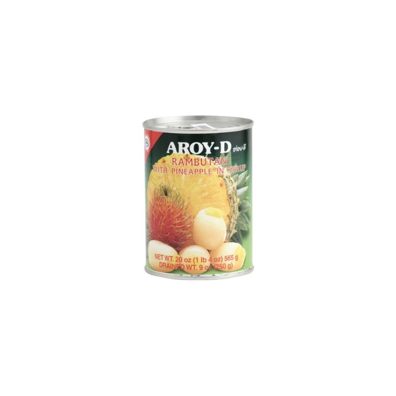 Fruits in Syrup (Rambutan with Pineapple) - 20oz (Pack of