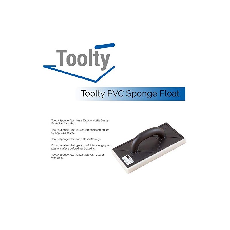 Toolty PVC Sponge Float - 280 x 140mm - Dense