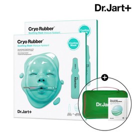 Dr. Jart Miracle House Dr. Jart Cryo Rubber Soothing Mask 2 sheets + Mud 2 sheets + Travel small bag 771409 / 미라클하우스 닥터자르트 크라이오 러버 수딩 마스크 2매 +머드 2매+트래블 작은가방 771409