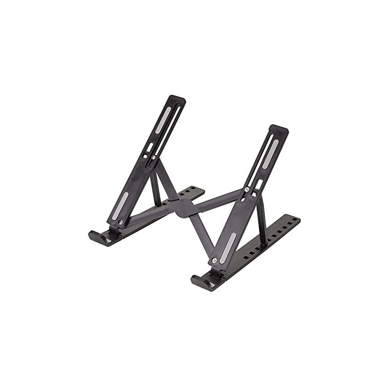 Etsumi VE-2311 PC Stand, Foldable, Lightweight, Black, Compatible Up to
