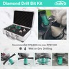 LEKOMESH Diamond Core Drill Bits Set 6pcs Tile Hole Saw