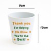 RED OCEAN Teacher Gifts for Women Men Flower Pot Thank