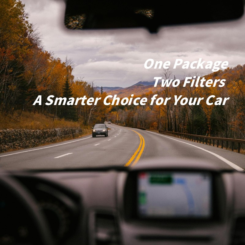 Zeyrahn Cabin & Engine Air Filter Kit for 2019-2022 Honda