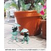 Murataya Sangyo Figurine/Object Green Frog Umbrella (Frog Umbrella Sitting (02))