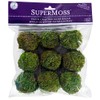 SuperMoss (21769) Moss Balls, Fresh Green, 2 (9 Pack)"