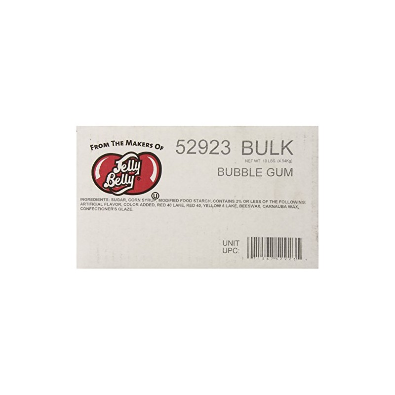 Jelly Belly Bubble Gum, 10-Pound Box