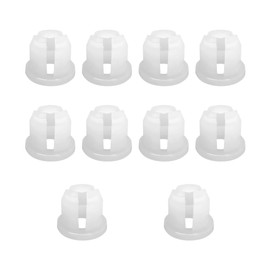 Car Headlight Assembly Grommet Retainer Clip Nuts, Universal Turn Signal Housing Gasket, Compatible with Ford Expedition Land Cruiser Tacoma Pickup Ranger, Replacement for N811169S 90189-06111 (10PCS)