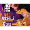 Taco Bell Mild Seasoned Flavor Crunchy Taco Shells, 12 ct,