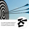 BESPORTBLE Soft Rubber Arrowheads 6 mm Archery Hunting Game Practice