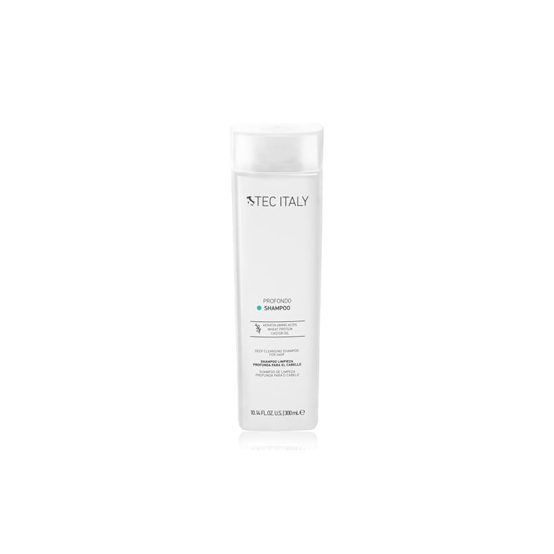 TEC ITALY Profondo Shampoo Cuidado y Limpieza Profunda del Cabello