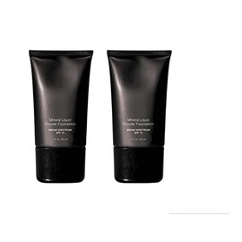 Mineral Liquid Powder Foundation Broad Spectrum SPF 15 Pack of 2 (Fair)