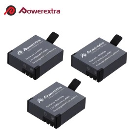 FOR SJCAM 3.7V Rechargeable Battery For SJCAM SJ4000 SJ5000 SJ6000 Sports Action Camera - 3 x SJ-4000 Batteries