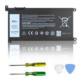 42Wh YRDD6 Laptop Battery Type YRDD6 11.4v for Dell Inspiron 5480 5482 3593 3493 3793 5593 3584 5485 5491 3501 5493 5584 3583 5585 3582 5591 7586 3310 5594, Vostro 5481 5590, 1VX1H VM732 p93g Battery