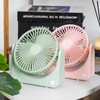 Small USB Desk Fan, Portable Personal Cooling Fan USB Powered