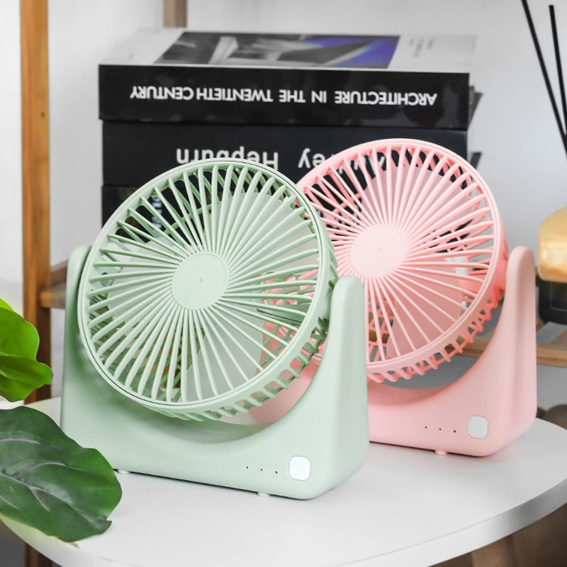 Small USB Desk Fan, Portable Personal Cooling Fan USB Powered