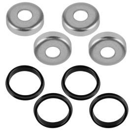 Caltric 4 Sets Swing Arm Dust Seal Cap For Honda CSR480R 1982- 1983 / CR500R 1984 - 1988